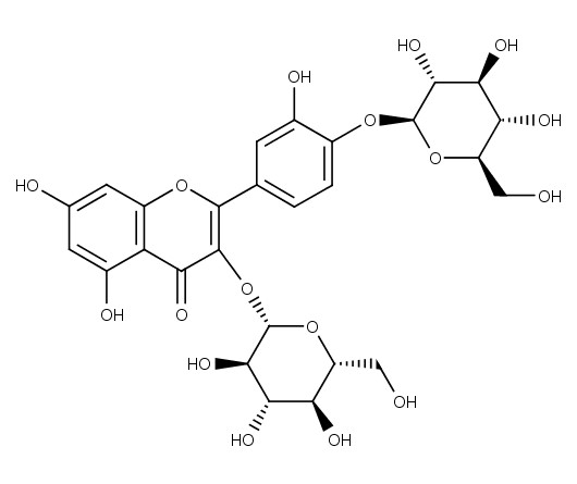 Quercetin-3, 4'-Di-O-Glucoside